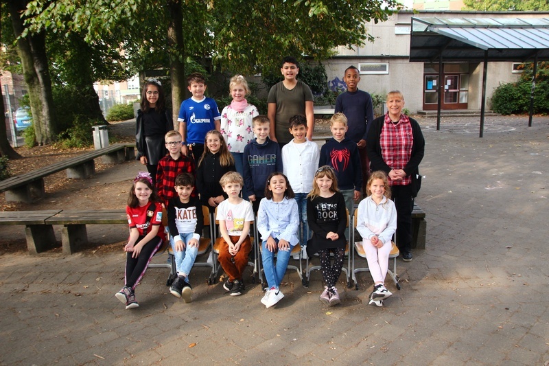 Klassenfoto Klasse 3b 2021