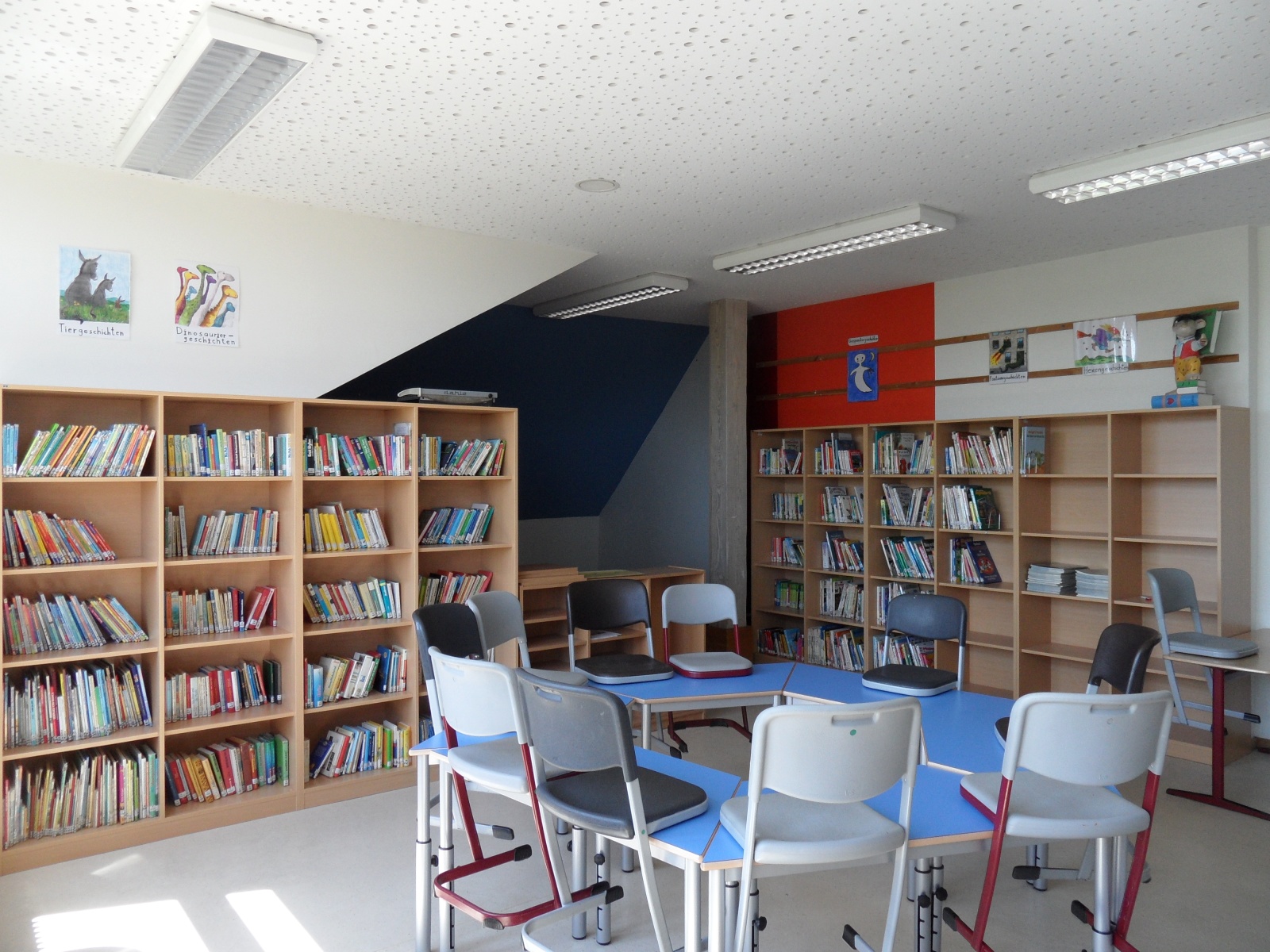 Foto der Schülerbücherei