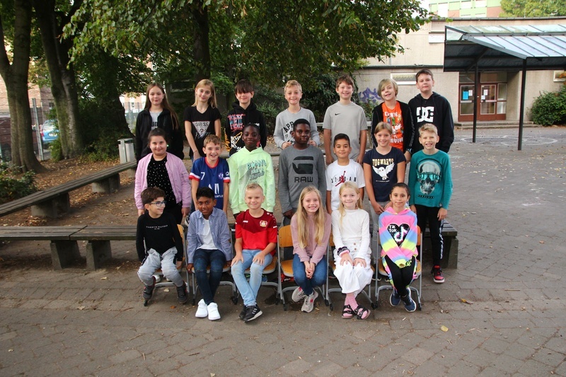 Klassenfoto Klasse 4a 2021