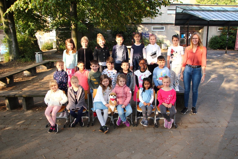 Klassenfoto Klasse 1b 2021